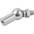 Kipp Axial Joint Similar To DIN 71802 M06 Steel K0715.10